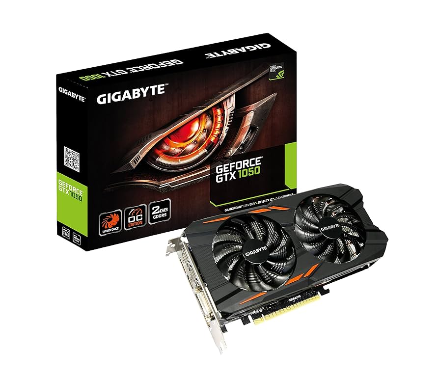 【未使用】GIGABYTE GEFORCE GTX1050 Amazon.com: Gigabyte GeForce GTX 1050 2GB WINDFORCE Graphic
